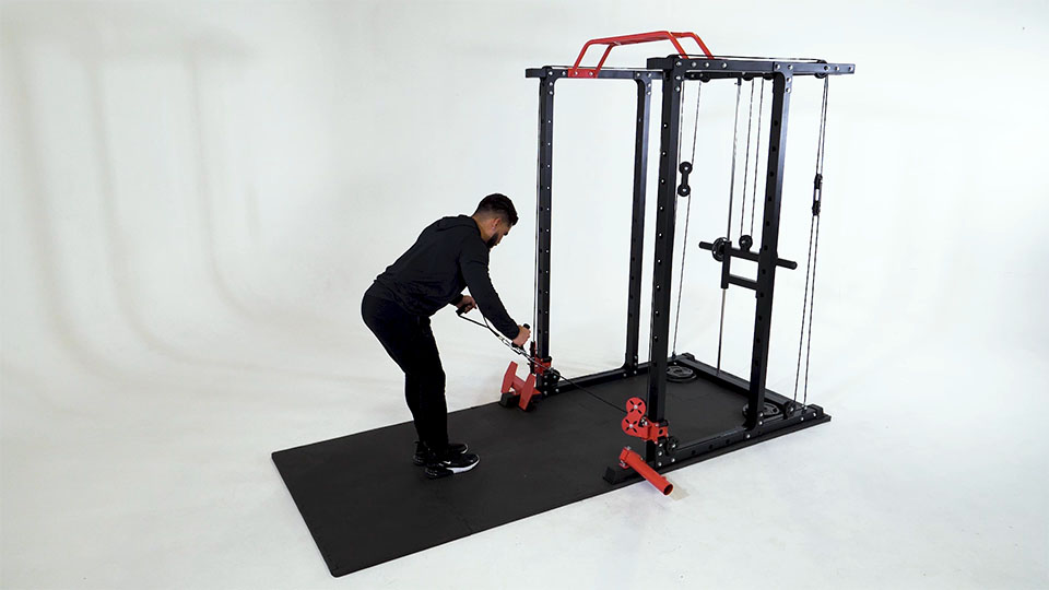 Vuelo Posterior en Polea