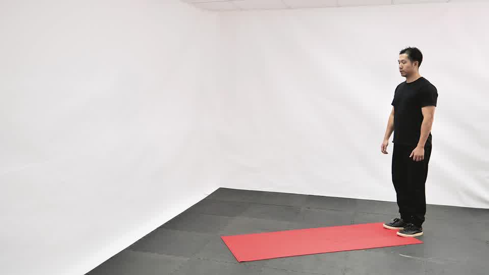 Caminar sobre Talones