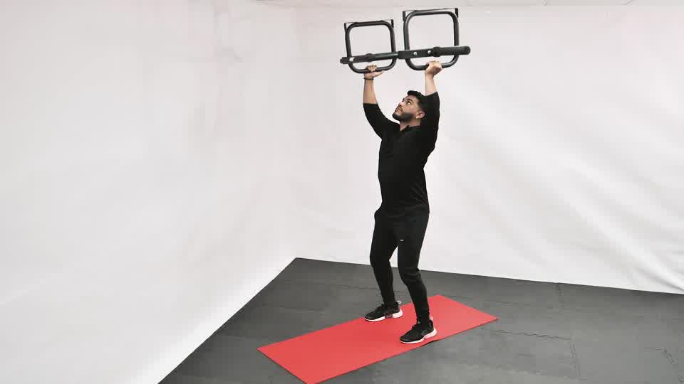 Press Militar con Barra Hexagonal