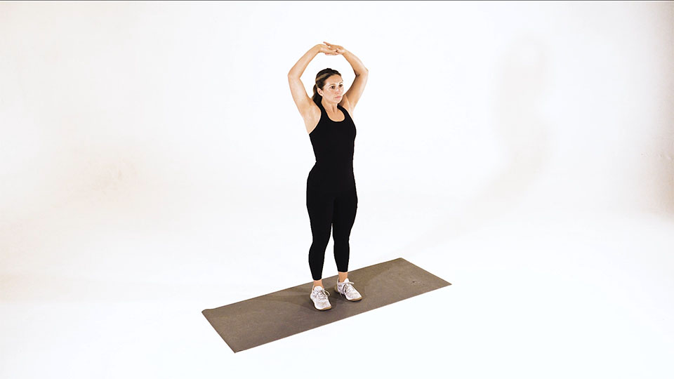 Estiramiento hacia arriba